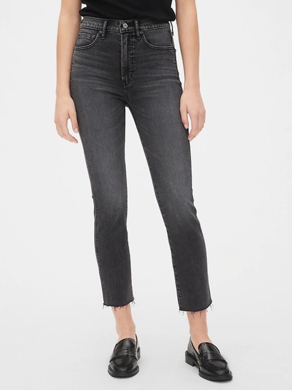 GAP High Rise Cigarette Jeans